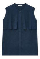 【アナイ/ANAYI】のフラップニット ブラウス 人気、トレンドファッション・服の通販 founy(ファニー) ファッション Fashion レディースファッション Fashion for Women トップス・カットソー Cut & Sew Tops ニット Knit Tops & Sweaters キャミソール&ノースリーブ Camisoles & Sleeveless Tops シャツ・ブラウス・オフィスカジュアル Elegant Blouses & Button-Ups ノースリーブ Sleeveless, No-Sleeve フラップ Flap, Flap Pocket フラワー Flower, Floral ミドル Middle Length, Mid Height 再入荷 Restock / Back in Stock thumbnail ネイビー|ID: prp329100004593334 ipo3291000000035051784