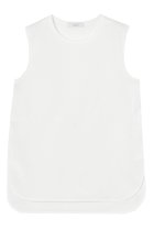 【アナイ/ANAYI】のコットンフライスノースリ プルオーバー 人気、トレンドファッション・服の通販 founy(ファニー) ファッション Fashion レディースファッション Fashion for Women トップス・カットソー Cut & Sew Tops キャミソール&ノースリーブ Camisoles & Sleeveless Tops シャツ・ブラウス・オフィスカジュアル Elegant Blouses & Button-Ups ロングTシャツ・Tシャツ Longline T-Shirts & Tees カジュアルプルオーバー・ニットトップス Pullovers & Knit Tops / Casual Pullovers カットソー・ベーシックTシャツ Cut-and-Sewn Tops / Stretch Tees & Basics キャミソール Camisole, Spaghetti Strap Top コンパクト Compact, Small Size スリット Slit, Slit Detail タンク Tank Top, Sleeveless Top ドレープ Drape, Draping Fabric ノースリーブ Sleeveless, No-Sleeve バランス Balance, Style Balance フラワー Flower, Floral ラウンド Round, Round Neck 夏 Summer thumbnail ホワイト|ID: prp329100004593335 ipo3291000000036139111