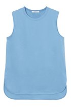 【アナイ/ANAYI】のコットンフライスノースリ プルオーバー 人気、トレンドファッション・服の通販 founy(ファニー) ファッション Fashion レディースファッション Fashion for Women トップス・カットソー Cut & Sew Tops キャミソール&ノースリーブ Camisoles & Sleeveless Tops シャツ・ブラウス・オフィスカジュアル Elegant Blouses & Button-Ups ロングTシャツ・Tシャツ Longline T-Shirts & Tees カジュアルプルオーバー・ニットトップス Pullovers & Knit Tops / Casual Pullovers カットソー・ベーシックTシャツ Cut-and-Sewn Tops / Stretch Tees & Basics キャミソール Camisole, Spaghetti Strap Top コンパクト Compact, Small Size スリット Slit, Slit Detail タンク Tank Top, Sleeveless Top ドレープ Drape, Draping Fabric ノースリーブ Sleeveless, No-Sleeve バランス Balance, Style Balance フラワー Flower, Floral ラウンド Round, Round Neck 夏 Summer thumbnail ブルー|ID: prp329100004593335 ipo3291000000036139112