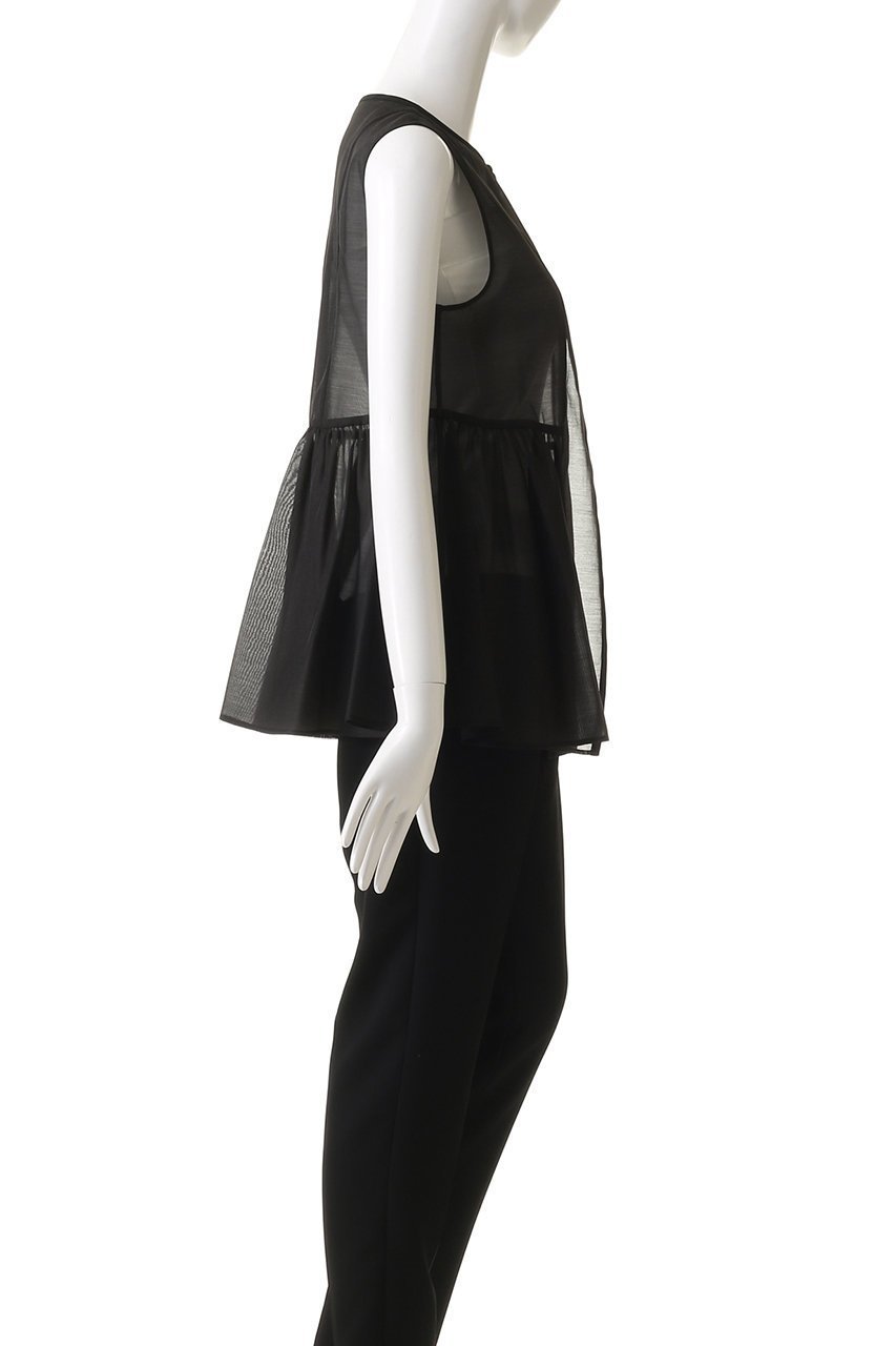 【アナイ/ANAYI】のオーガンペプラムギャザージレ 人気、トレンドファッション・服の通販 founy(ファニー) 　ファッション　Fashion　レディースファッション　Ladies' Fashion Online　アウター　Coat Outerwear　ジャケット　Jackets　おすすめ　Recommend　インナー　Inner　オーガンジー　Organdy　ギャザー　Gather　シアー　Sheer　ジャケット　Jacket　タンク　Tank　バランス　Balance　パイピング　Piping　フラワー　Flower　ベスト　Vest　ボトム　Bottom　再入荷　Restock/Back In Stock/Re Arrival　other-3|ID: prp329100004593338 ipo3291000000032614391