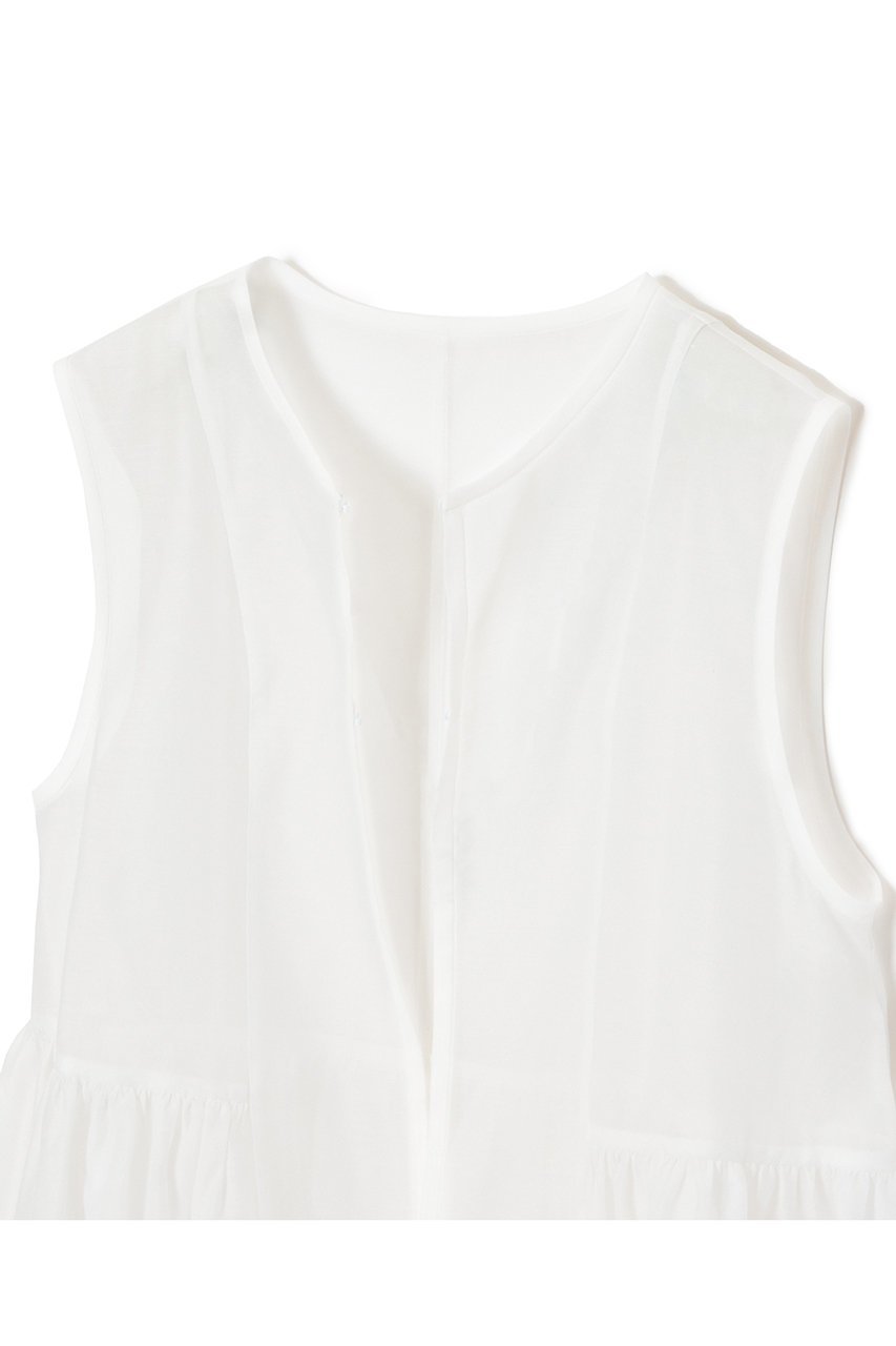 【アナイ/ANAYI】のオーガンペプラムギャザージレ 人気、トレンドファッション・服の通販 founy(ファニー) ファッション Fashion レディースファッション Fashion for Women アウター Coat / Outerwear Collection レディースジャケット・軽アウター Jackets おすすめ Recommended / Our Picks インナー Innerwear オーガンジー Organza Fabric ギャザー Gathered, Ruffled シアー Sheer, See-Through ジャケット Jacket, Outerwear タンク Tank Top, Sleeveless Top バランス Balance, Style Balance パイピング Piping, Trim Design フラワー Flower, Floral ベスト Vest, Waistcoat ボトム Bottoms, Lower Wear 再入荷 Restock / Back in Stock other-3|ID: prp329100004593338 ipo3291000000035058300