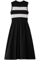 【アナイ/ANAYI】のレーシーニットドッキング ワンピース ホワイト×ブラック|ID: prp329100004593342 ipo3291000000032614412