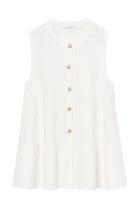 【アナイ/ANAYI】のティアードミラノリブジレ 人気、トレンドファッション・服の通販 founy(ファニー) ファッション Fashion レディースファッション Fashion for Women トップス・カットソー Cut & Sew Tops ニット Knit Tops & Sweaters ベスト&ジレ / 重ね着スタイル Vests & Gilets カジュアルプルオーバー・ニットトップス Pullovers & Knit Tops / Casual Pullovers ティアード Tiered, Tiered Style ミラノリブ Milano Rib, Milano Stitch 再入荷 Restock / Back in Stock thumbnail ホワイト|ID: prp329100004593344 ipo3291000000035054662