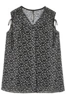 【アナイ/ANAYI】のリトルフラワープリントスキッパーブラウス 人気、トレンドファッション・服の通販 founy(ファニー) ファッション Fashion レディースファッション Ladies' Fashion Online トップス・カットソー Tops/Tshirt キャミソール / ノースリーブ No Sleeves シャツ/ブラウス Shirts/Blouses 花柄・フラワープリント・モチーフ Flower Patterns おすすめ Recommend イタリア Italy キャミソール Camisole ギャザー Gather シフォン Chiffon ジョーゼット Georgette スキッパー Skipper セットアップ Set Up ドローストリング Drawstring ノースリーブ No Sleeve フェミニン Feminine プリント Print モノトーン Monotone 再入荷 Restock/Back In Stock/Re Arrival |ID:prp329100004593346