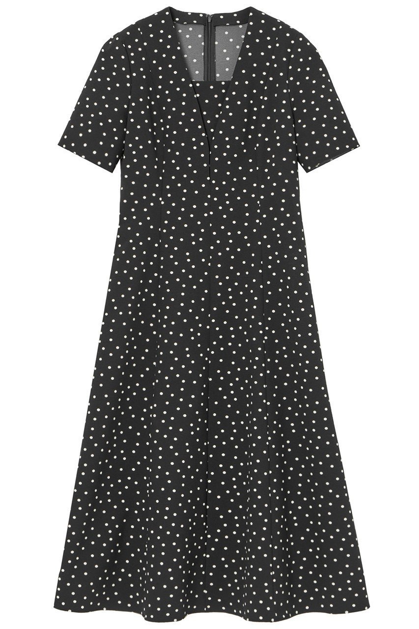 【アナイ/ANAYI】のサッカーストレッチフレアワンピース 人気、トレンドファッション・服の通販 founy(ファニー) 　ファッション　Fashion　レディースファッション　Ladies' Fashion Online　ワンピース　Dress　チュニック　Tunic　おすすめ　Recommend　カッティング　Cutting　サッカー　Soccer　ストレッチ　Stretch　チュニック　Tunic　デコルテ　Decolletage　ドット　Dot　フレア　Flare　プリント　Print　再入荷　Restock/Back In Stock/Re Arrival　夏　Summer　無地　Plain Color　 other-1|ID: prp329100004593347 ipo3291000000032614447