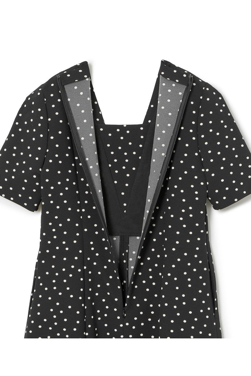 【アナイ/ANAYI】のサッカーストレッチフレアワンピース 人気、トレンドファッション・服の通販 founy(ファニー) 　ファッション　Fashion　レディースファッション　Ladies' Fashion Online　ワンピース　Dress　チュニック　Tunic　おすすめ　Recommend　カッティング　Cutting　サッカー　Soccer　ストレッチ　Stretch　チュニック　Tunic　デコルテ　Decolletage　ドット　Dot　フレア　Flare　プリント　Print　再入荷　Restock/Back In Stock/Re Arrival　夏　Summer　無地　Plain Color　other-6|ID: prp329100004593347 ipo3291000000032614453