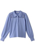 【アナイ/ANAYI】の衿付キシアーレースプルオーバー 人気、トレンドファッション・服の通販 founy(ファニー) ファッション Fashion レディースファッション Fashion for Women トップス・カットソー Cut & Sew Tops ニット Knit Tops & Sweaters カジュアルプルオーバー・ニットトップス Pullovers & Knit Tops / Casual Pullovers おすすめ Recommended / Our Picks シアー Sheer, See-Through デニム Denim, Jeans Material フェミニン Feminine, Girly フレア Flare, Flared ボトム Bottoms, Lower Wear レース Lace, Lace Fabric ワイド Wide, Wide Fit エレガント 上品 Elegant thumbnail ブルー|ID: prp329100004593352 ipo3291000000036028422