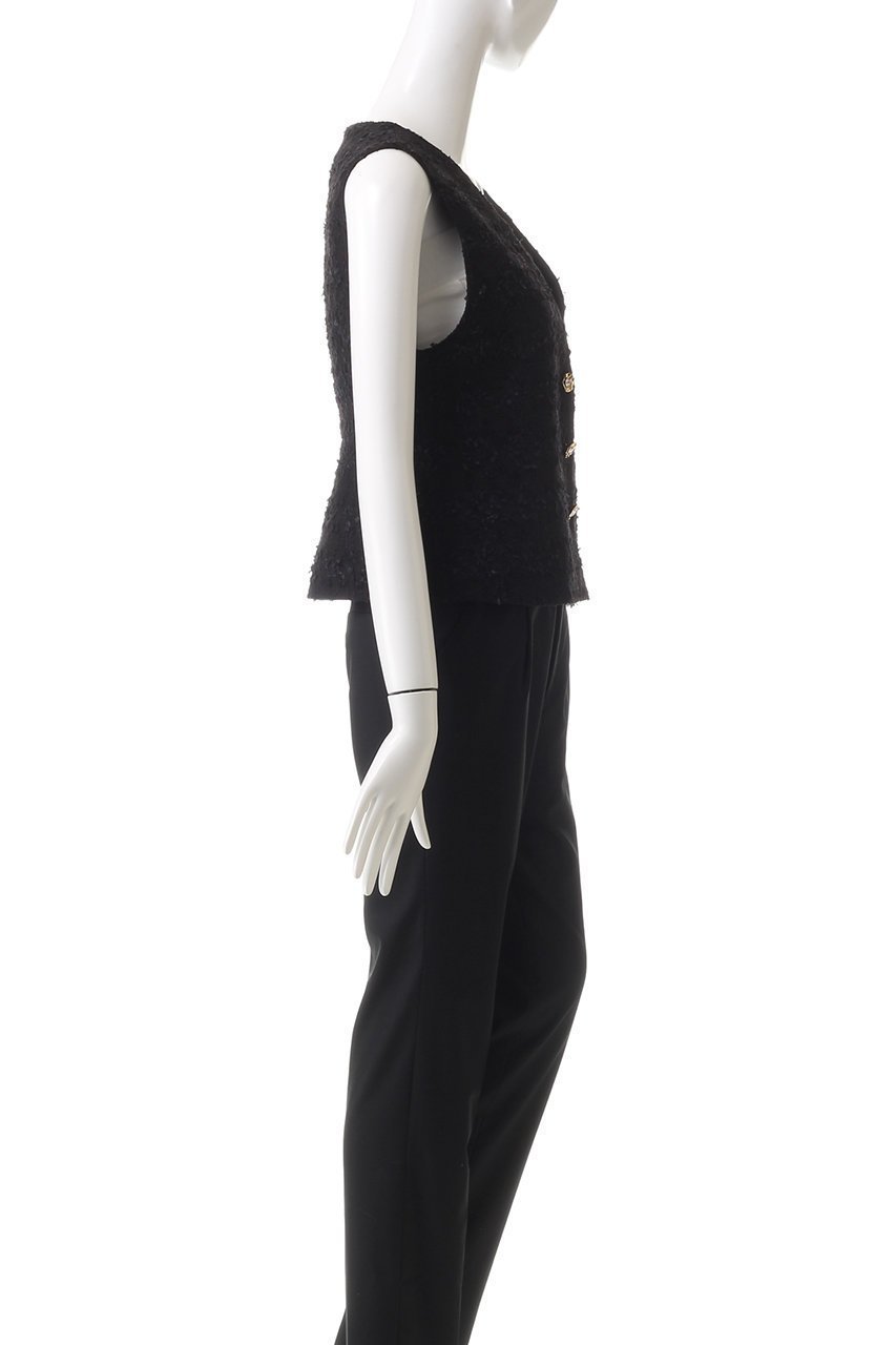 【アナイ/ANAYI】のミックスヤーンツィードショートジレ 人気、トレンドファッション・服の通販 founy(ファニー) 　ファッション　Fashion　レディースファッション　Ladies' Fashion Online　アウター　Coat Outerwear　ジャケット　Jackets　ジャケット　Jacket　ツイード　Tweed　パーティ　Party　ベスト　Vest　再入荷　Restock/Back In Stock/Re Arrival　other-3|ID: prp329100004593353 ipo3291000000032614493