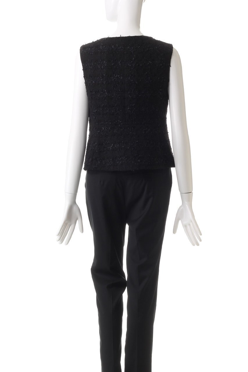 【アナイ/ANAYI】のミックスヤーンツィードショートジレ 人気、トレンドファッション・服の通販 founy(ファニー) 　ファッション　Fashion　レディースファッション　Ladies' Fashion Online　アウター　Coat Outerwear　ジャケット　Jackets　ジャケット　Jacket　ツイード　Tweed　パーティ　Party　ベスト　Vest　再入荷　Restock/Back In Stock/Re Arrival　other-4|ID: prp329100004593353 ipo3291000000032614494