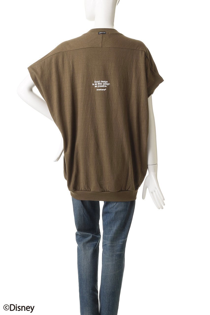 【アメリカーナ/Americana】のMickey ノースリーブTシャツ 人気、トレンドファッション・服の通販 founy(ファニー) 　ファッション　Fashion　レディースファッション　Ladies' Fashion Online　トップス・カットソー　Tops/Tshirt　キャミソール / ノースリーブ　No Sleeves　シャツ/ブラウス　Shirts/Blouses　ロング / Tシャツ　T-Shirts　カットソー　Cut and Sewn　2025年　2025　2025-2026秋冬・A/W　Aw/Autumn/Winter/Fw/Fall/2025-2026　ショート　Short　スリーブ　Sleeve　ノースリーブ　No Sleeve　フロント　Front　プリント　Print　ワイド　Wide　A/W・秋冬　Aw・Autumn/Winter・Fw・Fall-Winter　other-4|ID: prp329100004593356 ipo3291000000032614512