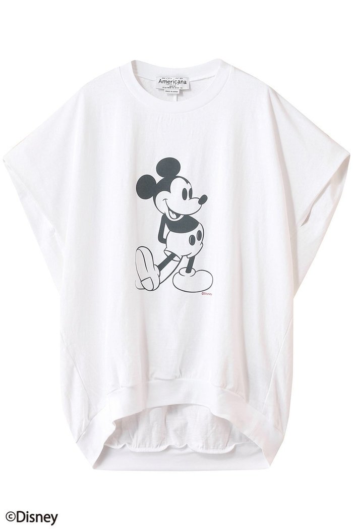 【アメリカーナ/Americana】のMickey ノースリーブTシャツ インテリア・キッズ・メンズ・レディースファッション・服の通販 founy(ファニー) https://founy.com/ ファッション Fashion レディースファッション Ladies' Fashion Online トップス・カットソー Tops/Tshirt キャミソール / ノースリーブ No Sleeves シャツ/ブラウス Shirts/Blouses ロング / Tシャツ T-Shirts カットソー Cut and Sewn 2025年 2025 2025-2026秋冬・A/W Aw/Autumn/Winter/Fw/Fall/2025-2026 ショート Short スリーブ Sleeve デニム Denim ノースリーブ No Sleeve フロント Front プリント Print ミックス Mix A/W・秋冬 Aw・Autumn/Winter・Fw・Fall-Winter |ID: prp329100004593358 ipo3291000000032614520
