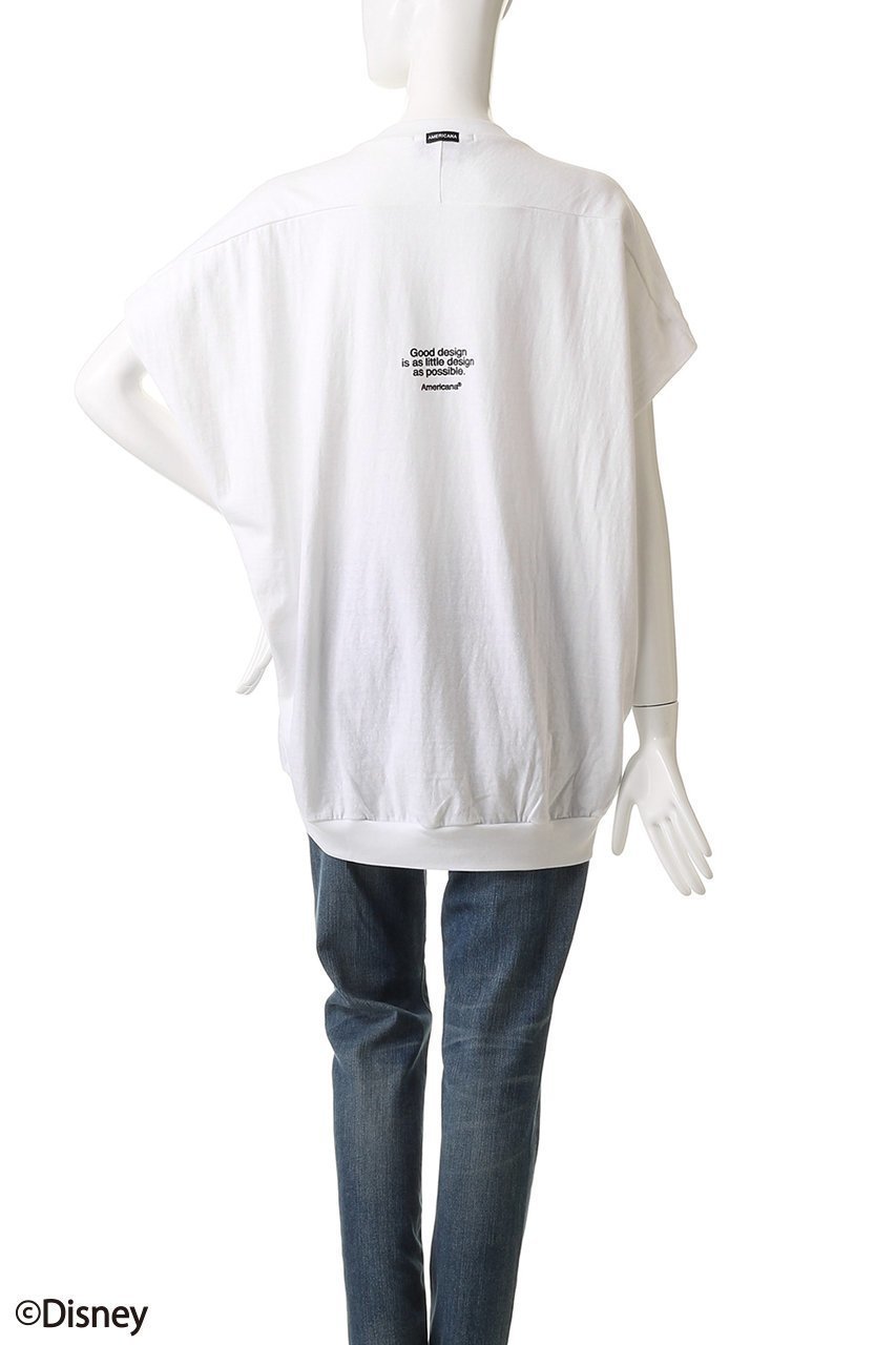 【アメリカーナ/Americana】のMickey ノースリーブTシャツ 人気、トレンドファッション・服の通販 founy(ファニー) 　ファッション　Fashion　レディースファッション　Ladies' Fashion Online　トップス・カットソー　Tops/Tshirt　キャミソール / ノースリーブ　No Sleeves　シャツ/ブラウス　Shirts/Blouses　ロング / Tシャツ　T-Shirts　カットソー　Cut and Sewn　2025年　2025　2025-2026秋冬・A/W　Aw/Autumn/Winter/Fw/Fall/2025-2026　ショート　Short　スリーブ　Sleeve　デニム　Denim　ノースリーブ　No Sleeve　フロント　Front　プリント　Print　ミックス　Mix　A/W・秋冬　Aw・Autumn/Winter・Fw・Fall-Winter　other-4|ID: prp329100004593358 ipo3291000000032614524