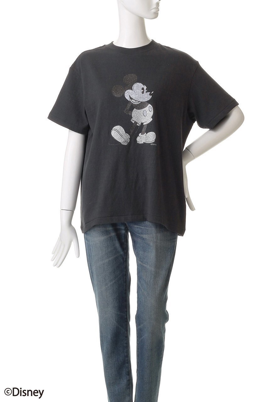 【アメリカーナ/Americana】のMickey ショートスリーブTシャツ 人気、トレンドファッション・服の通販 founy(ファニー) 　ファッション　Fashion　レディースファッション　Ladies' Fashion Online　トップス・カットソー　Tops/Tshirt　シャツ/ブラウス　Shirts/Blouses　ロング / Tシャツ　T-Shirts　カットソー　Cut and Sewn　2025年　2025　2025-2026秋冬・A/W　Aw/Autumn/Winter/Fw/Fall/2025-2026　ショート　Short　スリーブ　Sleeve　デニム　Denim　プリント　Print　ボトム　Bottom　A/W・秋冬　Aw・Autumn/Winter・Fw・Fall-Winter　other-2|ID: prp329100004593359 ipo3291000000032614528