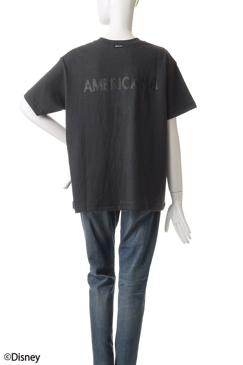 【アメリカーナ/Americana】のMickey ショートスリーブTシャツ 人気、トレンドファッション・服の通販 founy(ファニー) 　ファッション　Fashion　レディースファッション　Ladies' Fashion Online　トップス・カットソー　Tops/Tshirt　シャツ/ブラウス　Shirts/Blouses　ロング / Tシャツ　T-Shirts　カットソー　Cut and Sewn　2025年　2025　2025-2026秋冬・A/W　Aw/Autumn/Winter/Fw/Fall/2025-2026　ショート　Short　スリーブ　Sleeve　デニム　Denim　プリント　Print　ボトム　Bottom　A/W・秋冬　Aw・Autumn/Winter・Fw・Fall-Winter　other-4|ID: prp329100004593359 ipo3291000000032614530