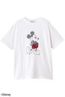 【アメリカーナ/Americana】のMickey ショートスリーブTシャツ 人気、トレンドファッション・服の通販 founy(ファニー) ファッション Fashion レディースファッション Ladies' Fashion Online トップス・カットソー Tops/Tshirt シャツ/ブラウス Shirts/Blouses ロング / Tシャツ T-Shirts カットソー Cut and Sewn 2025年 2025 2025-2026秋冬・A/W Aw/Autumn/Winter/Fw/Fall/2025-2026 ショート Short スリーブ Sleeve プリント Print ボトム Bottom A/W・秋冬 Aw・Autumn/Winter・Fw・Fall-Winter |ID:prp329100004593360