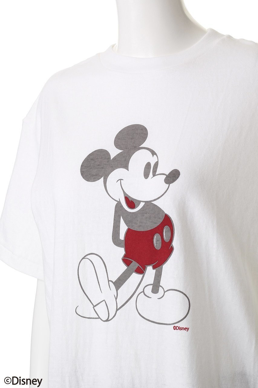 【アメリカーナ/Americana】のMickey / ショートスリーブTシャツ 人気、トレンドファッション・服の通販 founy(ファニー) 　ファッション　Fashion　レディースファッション　Fashion for Women　トップス・カットソー　Cut & Sew Tops　シャツ・ブラウス・オフィスカジュアル　Elegant Blouses & Button-Ups　ロングTシャツ・Tシャツ　Longline T-Shirts & Tees　カットソー・ベーシックTシャツ　Cut-and-Sewn Tops / Stretch Tees & Basics　ショート　Short, Short Length　スリーブ　Sleeve, Long Sleeve / Short Sleeve　プリント　Print, Printed Pattern　ボトム　Bottoms, Lower Wear　other-5|ID: prp329100004593360 ipo3291000000035341727