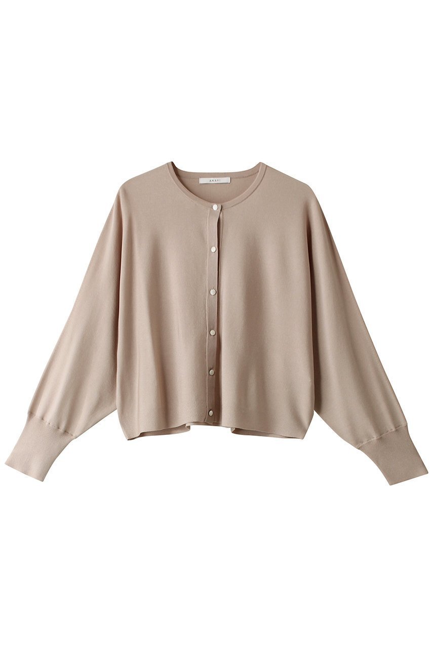 【アナイ/ANAYI】のレーヨンナイロンドルマンボレロカーディガン インテリア・キッズ・メンズ・レディースファッション・服の通販 founy(ファニー) 　ファッション　Fashion　レディースファッション　Ladies' Fashion Online　トップス・カットソー　Tops/Tshirt　ニット　Knit Tops　カーディガン　Cardigans　カーディガン　Cardigan　ショート　Short　ボレロ　Bolero　エレガント 上品　Elegant　再入荷　Restock/Back In Stock/Re Arrival　ベージュ|ID: prp329100004593361 ipo3291000000032614620