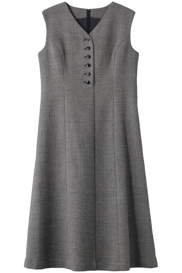 【アナイ/ANAYI】のワッフルツィードフレアワンピース インテリア・キッズ・メンズ・レディースファッション・服の通販 founy(ファニー) https://founy.com/ ファッション Fashion レディースファッション Ladies' Fashion Online ワンピース Dress チュニック Tunic シェイプ Shape チュニック Tunic ツイード Tweed パーティ Party フィット Fit フレア Flare 再入荷 Restock/Back In Stock/Re Arrival A/W・秋冬 Aw・Autumn/Winter・Fw・Fall-Winter |ID: prp329100004593362 ipo3291000000032614627