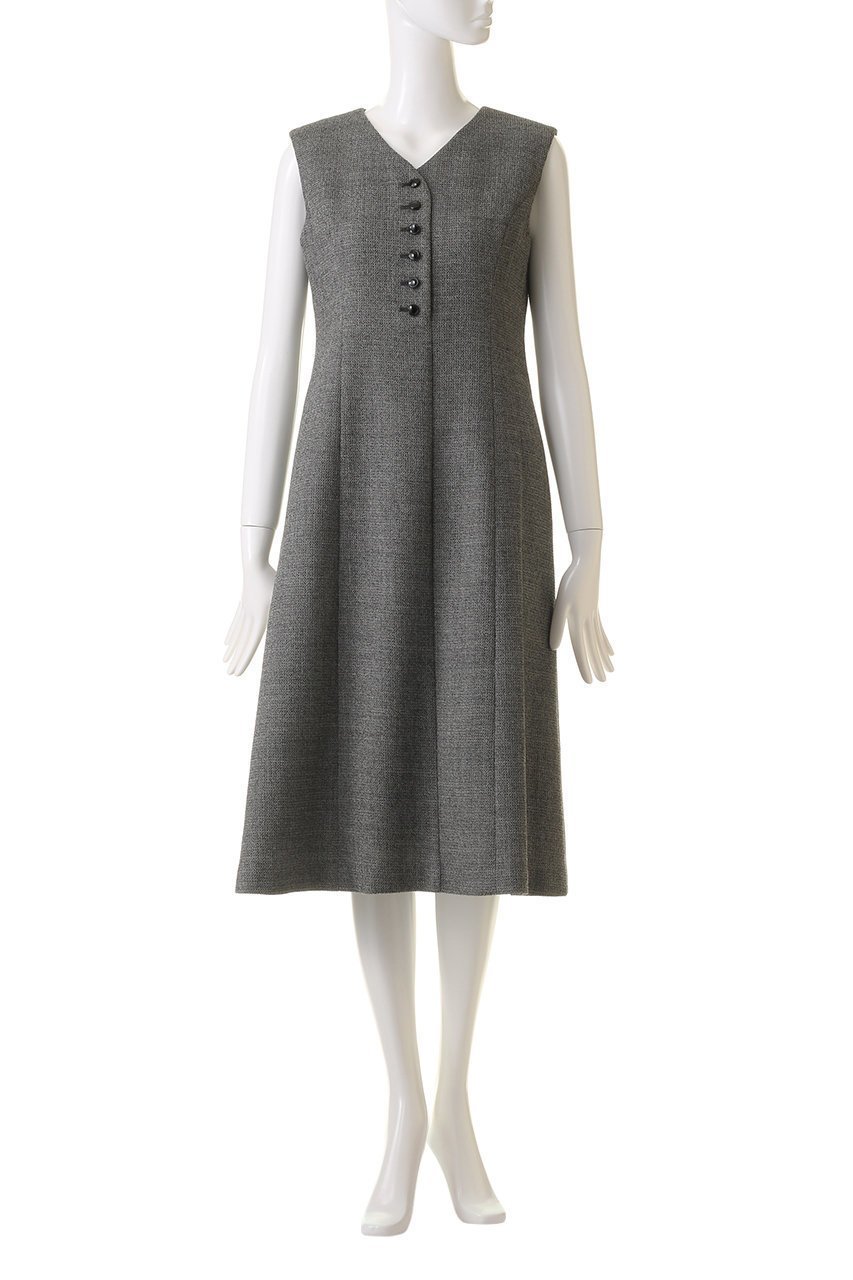【アナイ/ANAYI】のワッフルツィードフレアワンピース 人気、トレンドファッション・服の通販 founy(ファニー) 　ファッション　Fashion　レディースファッション　Ladies' Fashion Online　ワンピース　Dress　チュニック　Tunic　シェイプ　Shape　チュニック　Tunic　ツイード　Tweed　パーティ　Party　フィット　Fit　フレア　Flare　再入荷　Restock/Back In Stock/Re Arrival　A/W・秋冬　Aw・Autumn/Winter・Fw・Fall-Winter　other-2|ID: prp329100004593362 ipo3291000000032614631