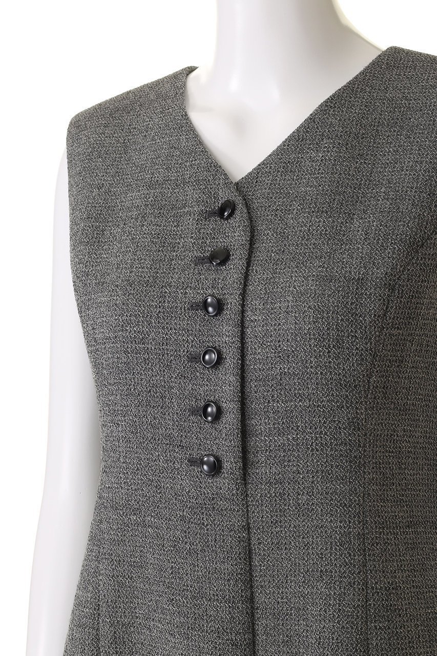 【アナイ/ANAYI】のワッフルツィードフレアワンピース 人気、トレンドファッション・服の通販 founy(ファニー) 　ファッション　Fashion　レディースファッション　Ladies' Fashion Online　ワンピース　Dress　チュニック　Tunic　シェイプ　Shape　チュニック　Tunic　ツイード　Tweed　パーティ　Party　フィット　Fit　フレア　Flare　再入荷　Restock/Back In Stock/Re Arrival　A/W・秋冬　Aw・Autumn/Winter・Fw・Fall-Winter　other-5|ID: prp329100004593362 ipo3291000000032614634