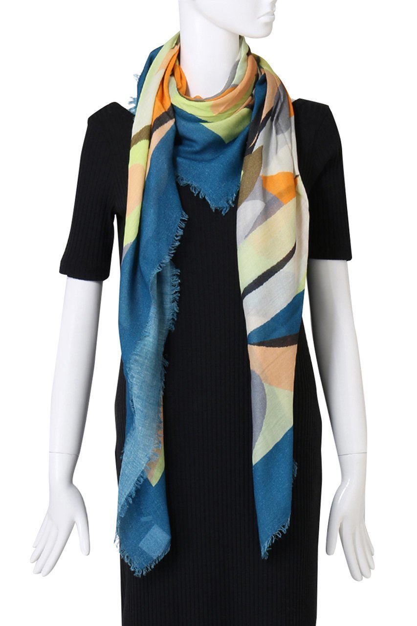 【アナイ/ANAYI】のIフラワーモチーフSTOLE 人気、トレンドファッション・服の通販 founy(ファニー) 　ファッション　Fashion　レディースファッション　Fashion for Women　ストール　Soft & Warm Scarves　マフラー・スヌード / 冬小物の定番　Scarves & Mufflers　シアー　Sheer, See-Through　スクエア　Square, Square Shape　ストール　Stole, Wrap　フラワー　Flower, Floral　プリント　Print, Printed Pattern　マフラー　Scarf, Muffler　モチーフ　Motif, Design Theme　再入荷　Restock / Back in Stock　other-2|ID: prp329100004593363 ipo3291000000035052910