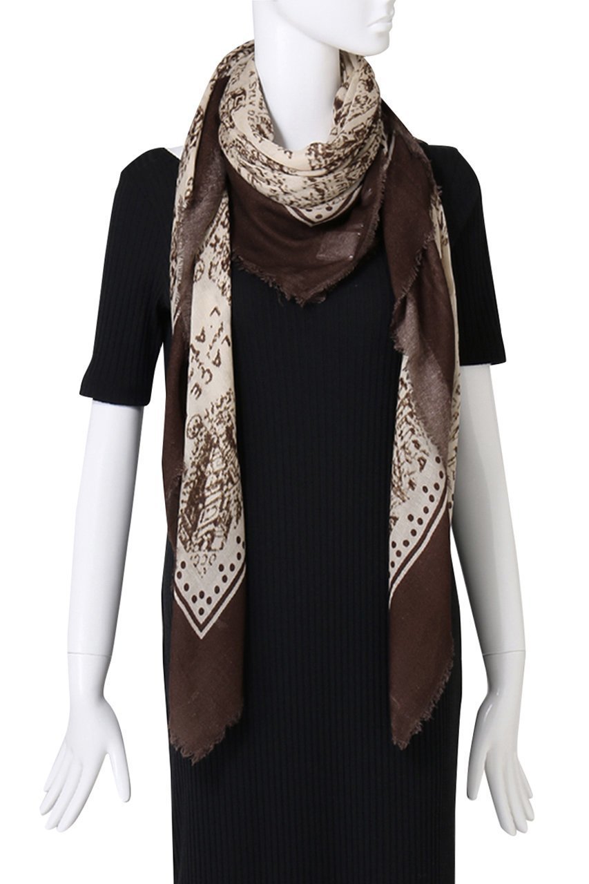 【アナイ/ANAYI】のI MAPプリントSTOLE 人気、トレンドファッション・服の通販 founy(ファニー) 　ファッション　Fashion　レディースファッション　Ladies' Fashion Online　ストール　Scarves　マフラー　Mufflers　カシミヤ　Cashmere　シアー　Sheer　スクエア　Square　ストール　Stall　プリント　Print　マフラー　Scarf　再入荷　Restock/Back In Stock/Re Arrival　秋　Autumn/Fall　other-2|ID: prp329100004593364 ipo3291000000032614642