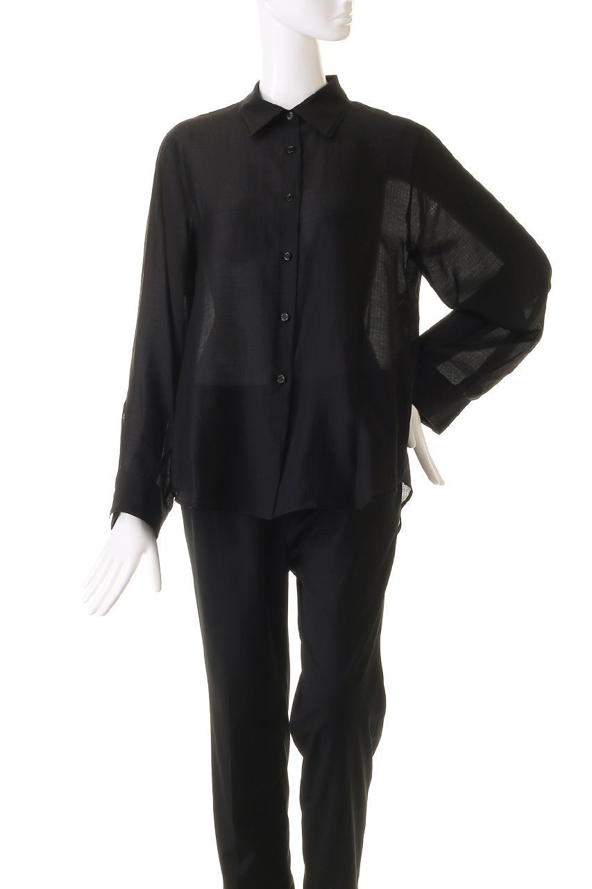 【アナイ/ANAYI】のシアーストライプタイツキシャツ 人気、トレンドファッション・服の通販 founy(ファニー) 　ファッション　Fashion　レディースファッション　Fashion for Women　トップス・カットソー　Cut & Sew Tops　シャツ・ブラウス・オフィスカジュアル　Elegant Blouses & Button-Ups　タイツ＆レッグウェア&美脚効果　Tights & Sheer Legwear　シアー　Sheer, See-Through　シンプル　Simple, Minimal　ストライプ　Stripe, Striped Pattern　スリーブ　Sleeve, Long Sleeve / Short Sleeve　トレンド　Trend, Trending Now　パーティ　Party, Party Style　ロング　Long, Long-Length　再入荷　Restock / Back in Stock　other-7|ID: prp329100004593366 ipo3291000000035052413