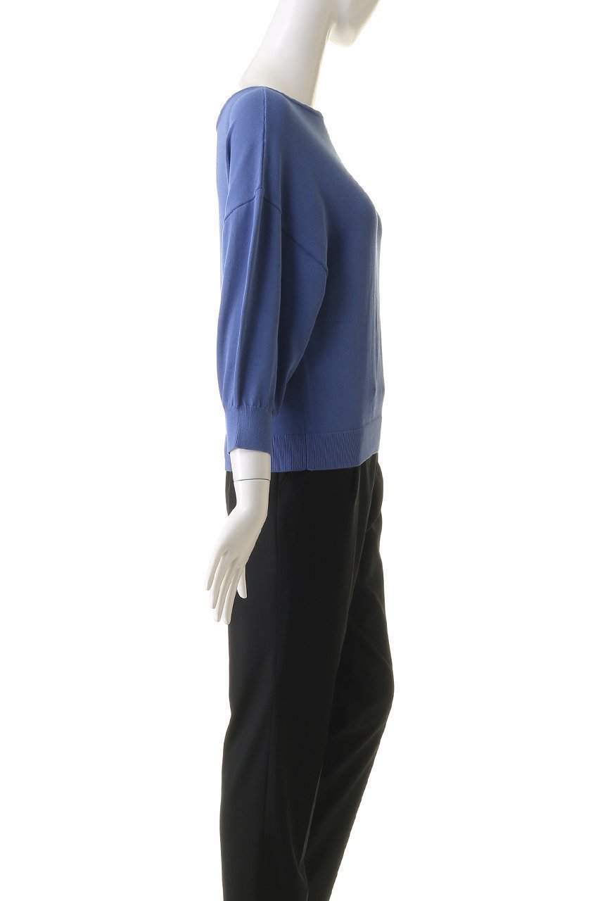 【アナイ/ANAYI】のコットンブレンドラウンドプルオーバー 人気、トレンドファッション・服の通販 founy(ファニー) 　ファッション　Fashion　レディースファッション　Ladies' Fashion Online　トップス・カットソー　Tops/Tshirt　ニット　Knit Tops　プルオーバー　Pullover　再入荷　Restock/Back In Stock/Re Arrival　other-3|ID: prp329100004593368 ipo3291000000032614674