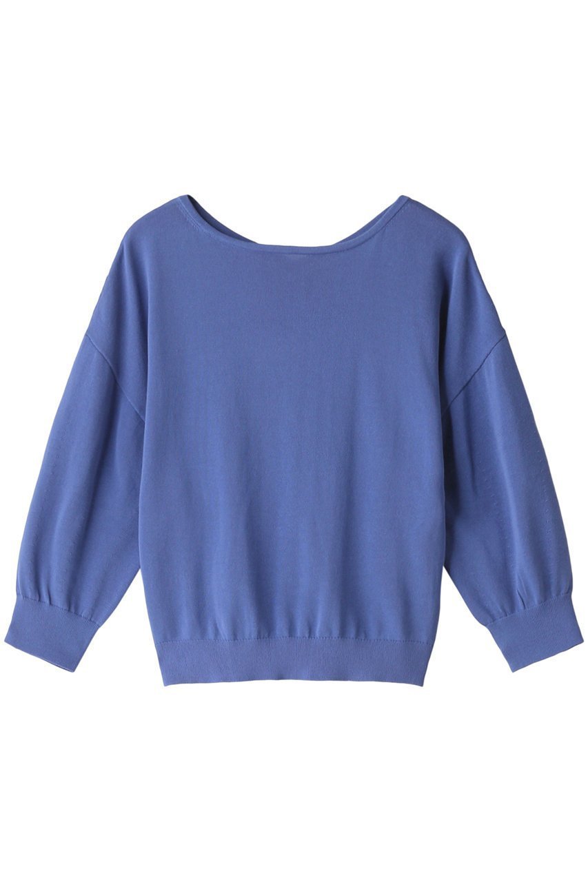 【アナイ/ANAYI】のコットンブレンドラウンドプルオーバー 人気、トレンドファッション・服の通販 founy(ファニー) 　ファッション　Fashion　レディースファッション　Fashion for Women　トップス・カットソー　Cut & Sew Tops　ニット　Knit Tops & Sweaters　カジュアルプルオーバー・ニットトップス　Pullovers & Knit Tops / Casual Pullovers　再入荷　Restock / Back in Stock　 other-1|ID: prp329100004593368 ipo3291000000035058123