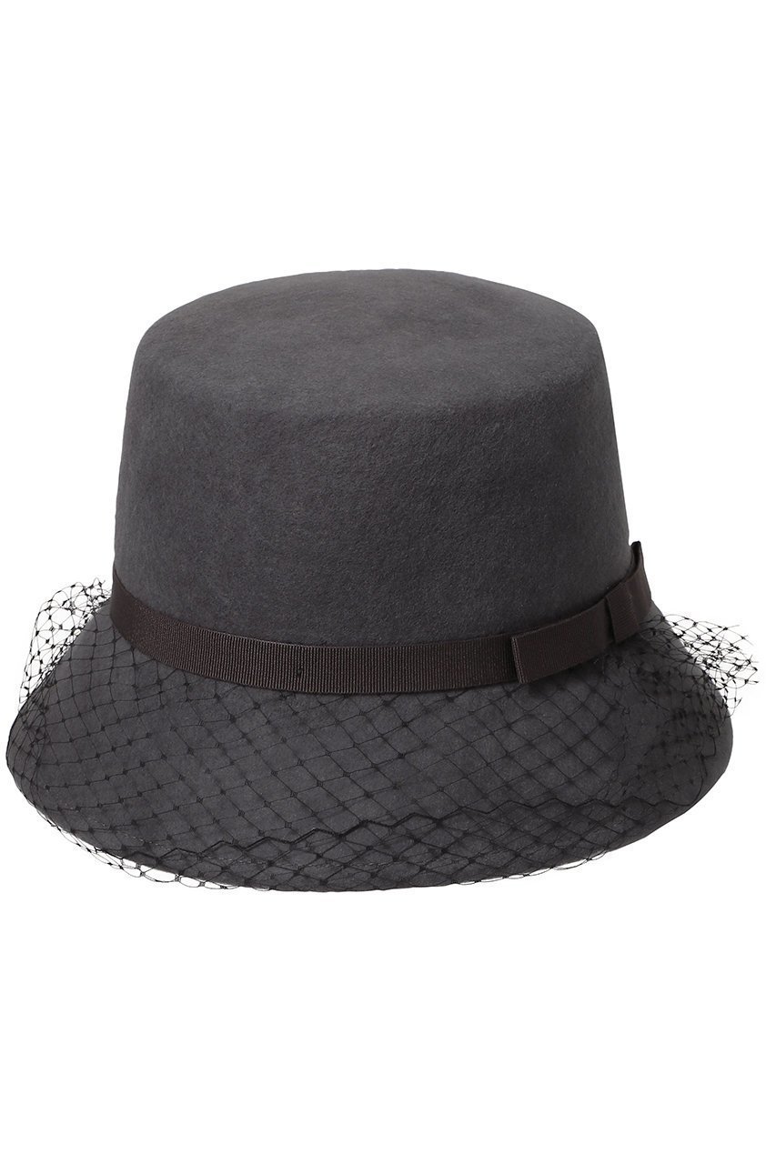 【アナイ/ANAYI】のIチュールバケットHAT インテリア・キッズ・メンズ・レディースファッション・服の通販 founy(ファニー) 　ファッション　Fashion　レディースファッション　Ladies' Fashion Online　帽子　Hats　クラシカル　Classical　チュール　Tulle　再入荷　Restock/Back In Stock/Re Arrival　帽子　Hat　防寒　Cold Protection　グレー|ID: prp329100004593369 ipo3291000000032614679