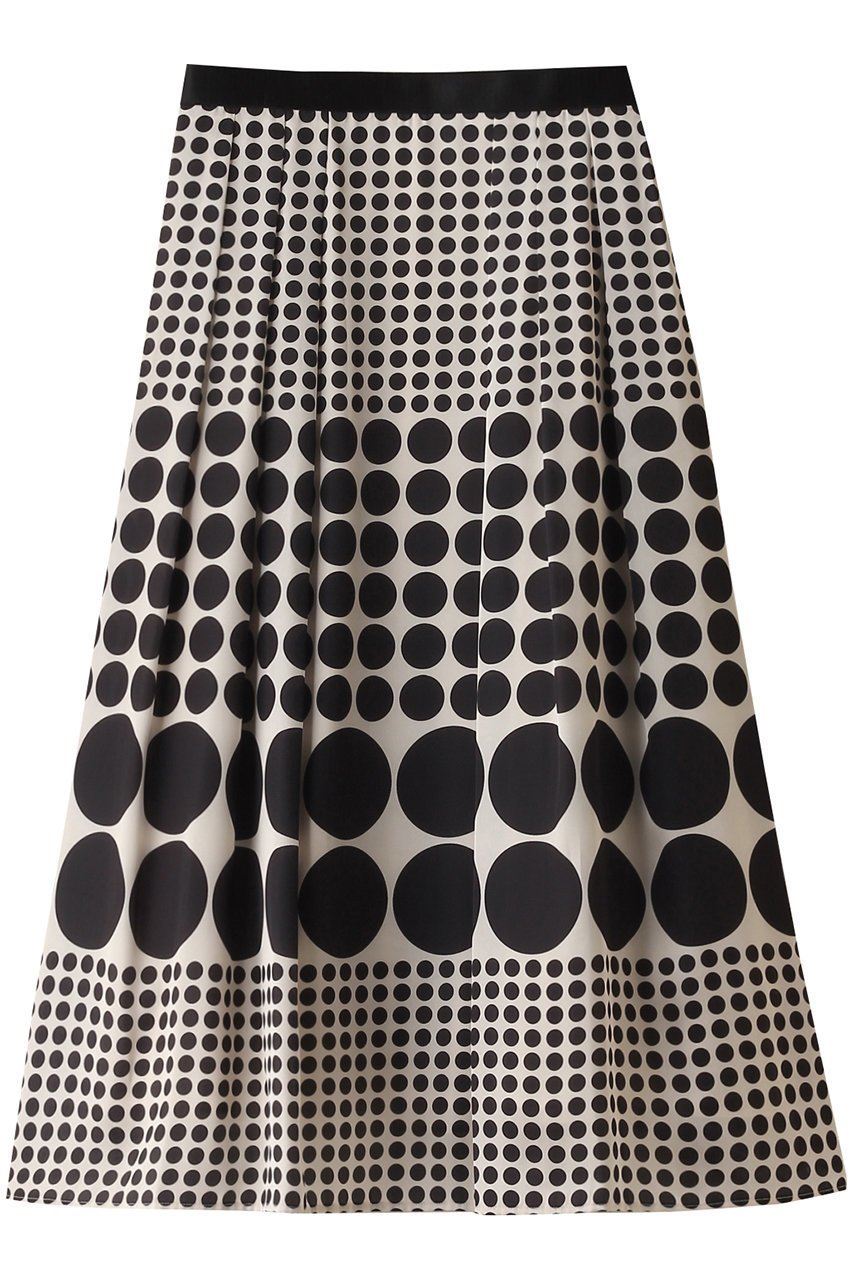 【アナイ/ANAYI】のサテンドットPTタックスカート インテリア・キッズ・メンズ・レディースファッション・服の通販 founy(ファニー) ファッション Fashion レディースファッション Fashion for Women スカート Skirts ロングスカート Long Skirts / Maxi & Midi Skirts おすすめ Recommended / Our Picks サテン Satin, Glossy Fabric シンプル Simple, Minimal ドット Polka Dot, Dot Pattern フェミニン Feminine, Girly フレア Flare, Flared ロング Long, Long-Length エレガント 上品 Elegant アイボリー|ID: prp329100004593370 ipo3291000000036028429