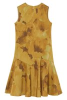【アナイ/ANAYI】のグラデーションプリントヘムフレア ワンピース 人気、トレンドファッション・服の通販 founy(ファニー) ファッション Fashion レディースファッション Ladies' Fashion Online ワンピース Dress チュニック Tunic イエロー Yellow グラデーション Gradation サテン Satin チュニック Tunic フラワー Flower フレア Flare エレガント 上品 Elegant 再入荷 Restock/Back In Stock/Re Arrival |ID:prp329100004593372