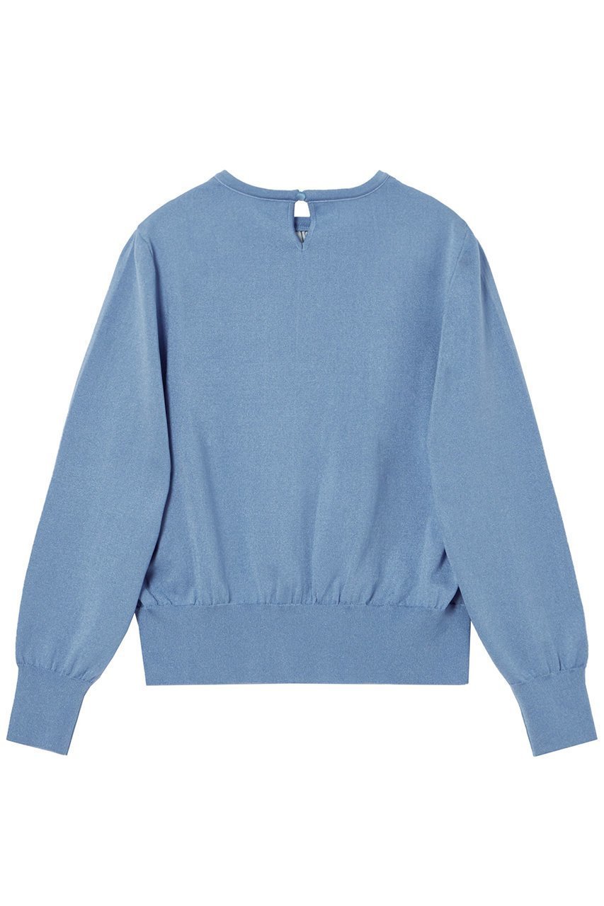 【アナイ/ANAYI】のペイントフラワープリントクルーネックプルオーバー 人気、トレンドファッション・服の通販 founy(ファニー) 　ファッション　Fashion　レディースファッション　Ladies' Fashion Online　トップス・カットソー　Tops/Tshirt　ニット　Knit Tops　プルオーバー　Pullover　花柄・フラワープリント・モチーフ　Flower Patterns　おすすめ　Recommend　なめらか　Smooth　イタリア　Italy　ギャザー　Gather　シルク　Silk　セットアップ　Set Up　ツイル　Twill　ドッキング　Docking　フラワー　Flower　プリント　Print　ミックス　Mix　再入荷　Restock/Back In Stock/Re Arrival　other-2|ID: prp329100004593376 ipo3291000000032614726