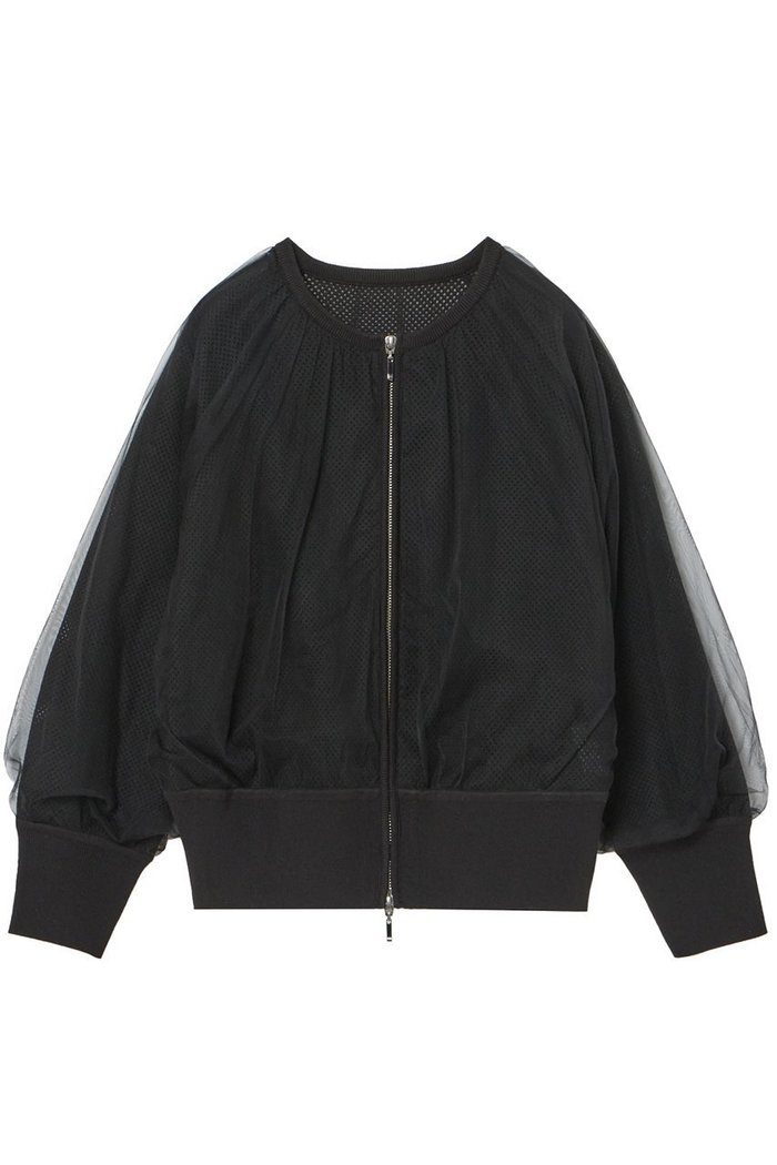 【アナイ/ANAYI】のメッシュレイヤージップブルゾン インテリア・キッズ・メンズ・レディースファッション・服の通販 founy(ファニー) https://founy.com/ ファッション Fashion レディースファッション Ladies' Fashion Online アウター Coat Outerwear ジャケット Jackets ブルゾン Blouson/Jackets ギャザー Gather ジャケット Jacket ストレッチ Stretch スリーブ Sleeve チュール Tulle フェミニン Feminine ブルゾン Blouson メッシュ Mesh 再入荷 Restock/Back In Stock/Re Arrival |ID: prp329100004593378 ipo3291000000032614739