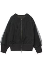 【アナイ/ANAYI】のメッシュレイヤージップブルゾン 人気、トレンドファッション・服の通販 founy(ファニー) ファッション Fashion レディースファッション Fashion for Women アウター Coat / Outerwear Collection レディースジャケット・軽アウター Jackets ブルゾンジャケット・スポーティアウター Blouson Jackets ギャザー Gathered, Ruffled ジャケット Jacket, Outerwear ストレッチ Stretch, Stretchy Fabric スリーブ Sleeve, Long Sleeve / Short Sleeve チュール Tulip, Tulip Motif フェミニン Feminine, Girly ブルゾン Blouson, Bomber Jacket メッシュ Mesh, Net Fabric 再入荷 Restock / Back in Stock thumbnail ブラック|ID: prp329100004593378 ipo3291000000035051519