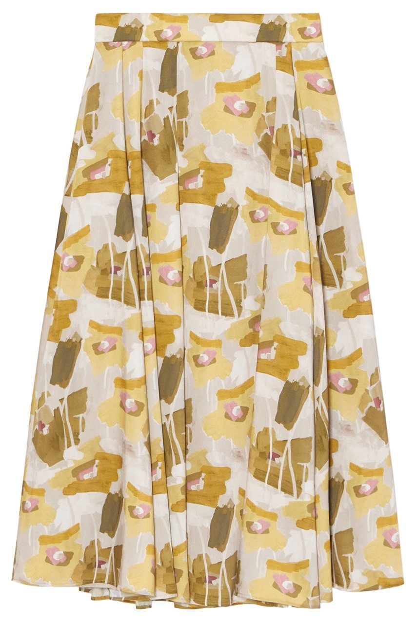 【アナイ/ANAYI】のペイントフラワープリントイレギュラースカート 人気、トレンドファッション・服の通販 founy(ファニー) ファッション Fashion レディースファッション Fashion for Women スカート Skirts ロングスカート Long Skirts / Maxi & Midi Skirts イタリア Italy ツイル Twist, Twisted Detail フラワー Flower, Floral プリント Print, Printed Pattern ランダム Random, Irregular ロング Long, Long-Length 再入荷 Restock / Back in Stock other-1|ID: prp329100004593379 ipo3291000000035054920