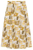 【アナイ/ANAYI】のペイントフラワープリントイレギュラースカート 人気、トレンドファッション・服の通販 founy(ファニー) ファッション Fashion レディースファッション Fashion for Women スカート Skirts ロングスカート Long Skirts / Maxi & Midi Skirts イタリア Italy ツイル Twist, Twisted Detail フラワー Flower, Floral プリント Print, Printed Pattern ランダム Random, Irregular ロング Long, Long-Length 再入荷 Restock / Back in Stock thumbnail イエロー|ID: prp329100004593379 ipo3291000000035054921