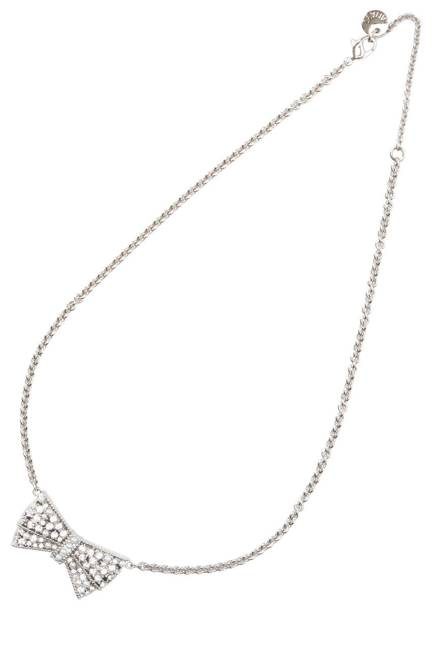 【アナイ/ANAYI】のリボンタイビジューネックレス 人気、トレンドファッション・服の通販 founy(ファニー) ファッション Fashion レディースファッション Fashion for Women ジュエリー Jewelry ネックレス Necklaces & Pendants おすすめ Recommended / Our Picks ガラス Glass, Glassware シルバー Silver, Metallic Silver ネックレス Necklace, Pendant Necklace パール Pearl, Pearl Accent フォルム Silhouette, Form モダン Modern, Contemporary モチーフ Motif, Design Theme リボン Ribbon, Bow 再入荷 Restock / Back in Stock other-2|ID: prp329100004593381 ipo3291000000035051322