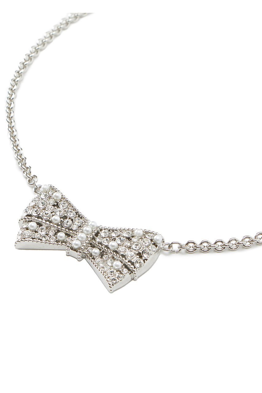 【アナイ/ANAYI】のリボンタイビジューネックレス 人気、トレンドファッション・服の通販 founy(ファニー) ファッション Fashion レディースファッション Fashion for Women ジュエリー Jewelry ネックレス Necklaces & Pendants おすすめ Recommended / Our Picks ガラス Glass, Glassware シルバー Silver, Metallic Silver ネックレス Necklace, Pendant Necklace パール Pearl, Pearl Accent フォルム Silhouette, Form モダン Modern, Contemporary モチーフ Motif, Design Theme リボン Ribbon, Bow 再入荷 Restock / Back in Stock other-3|ID: prp329100004593381 ipo3291000000035051323