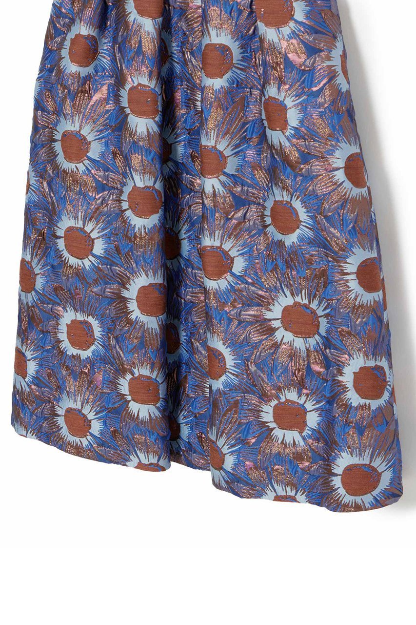 【アナイ/ANAYI】のフラワージャガードタック スカート 人気、トレンドファッション・服の通販 founy(ファニー) 　ファッション　Fashion　レディースファッション　Fashion for Women　スカート　Skirts　ジャカード／ジャガード　Jacquard, Woven Pattern　フラワー　Flower, Floral　フランス　France, French　フロント　Front, Front Design　再入荷　Restock / Back in Stock　other-4|ID: prp329100004593383 ipo3291000000035053265