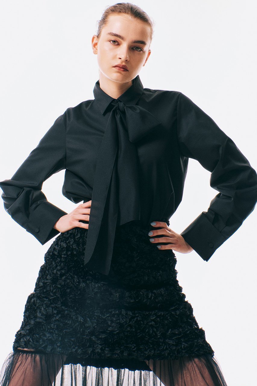 【アナイ/ANAYI】のテープ刺繍レイヤード スカート 人気、トレンドファッション・服の通販 founy(ファニー) 　ファッション　Fashion　レディースファッション　Ladies' Fashion Online　スカート　Skirt　ロングスカート　Long Skirt　おすすめ　Recommend　ギャザー　Gather　シンプル　Simple　タフタ　Taffeta　チュール　Tulle　ミニスカート　Mini Skirt　ロング　Long　今季　This Season　再入荷　Restock/Back In Stock/Re Arrival　other-8|ID: prp329100004593384 ipo3291000000032614785