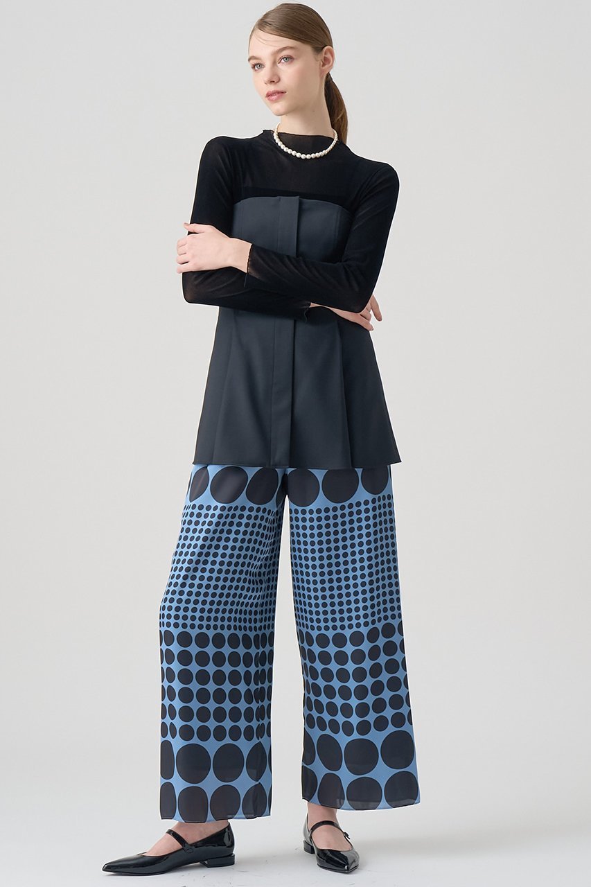 【アナイ/ANAYI】のウールトロピカルビスチェ 人気、トレンドファッション・服の通販 founy(ファニー) 　ファッション　Fashion　レディースファッション　Fashion for Women　トップス・カットソー　Cut & Sew Tops　キャミソール&ノースリーブ　Camisoles & Sleeveless Tops　シャツ・ブラウス・オフィスカジュアル　Elegant Blouses & Button-Ups　ビスチェ　Bustiers & Corset Tops / Layered Bustier Style　おすすめ　Recommended / Our Picks　オータム　Autumn Fashion　シャーリング　Shirring, Ruched　ジャケット　Jacket, Outerwear　セットアップ　Set-Up, Coordinated Outfit　ノースリーブ　Sleeveless, No-Sleeve　フロント　Front, Front Design　マニッシュ　Mannish, Boyish　ワイド　Wide, Wide Fit　エレガント 上品　Elegant　other-3|ID: prp329100004593385 ipo3291000000032614791