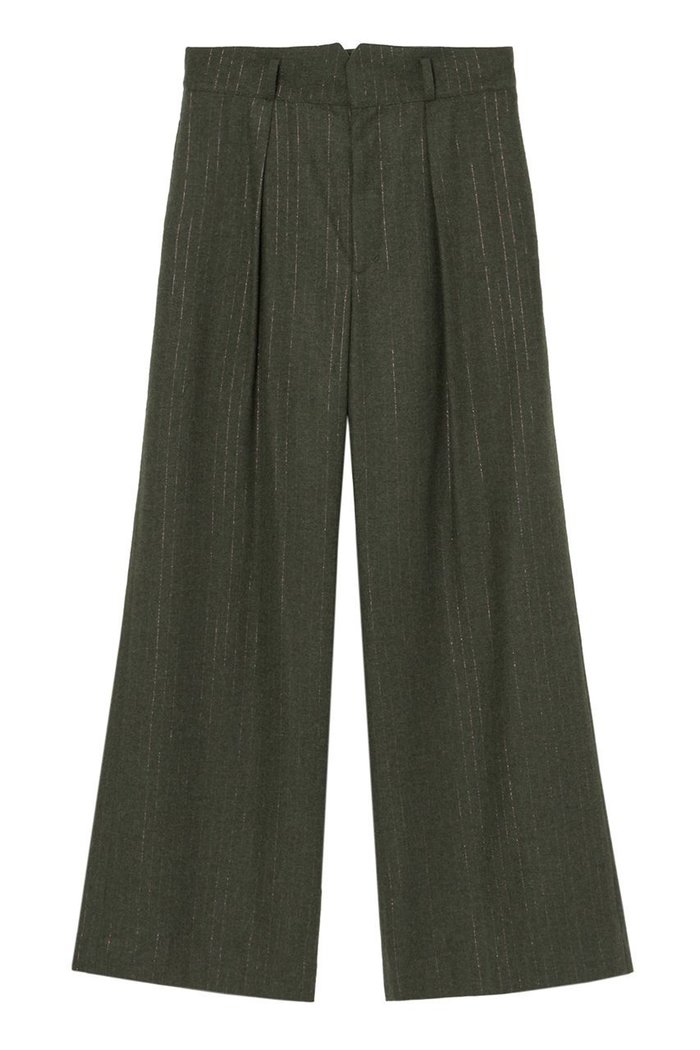 【アナイ/ANAYI】のラメストライプパンツ インテリア・キッズ・メンズ・レディースファッション・服の通販 founy(ファニー) https://founy.com/ ファッション Fashion レディースファッション Ladies' Fashion Online パンツ Pants おすすめ Recommend ウォーム Worm ストライプ Stripe フェミニン Feminine フロント Front マニッシュ Mannish ミックス Mix ワイド Wide 再入荷 Restock/Back In Stock/Re Arrival |ID: prp329100004593387 ipo3291000000032614803