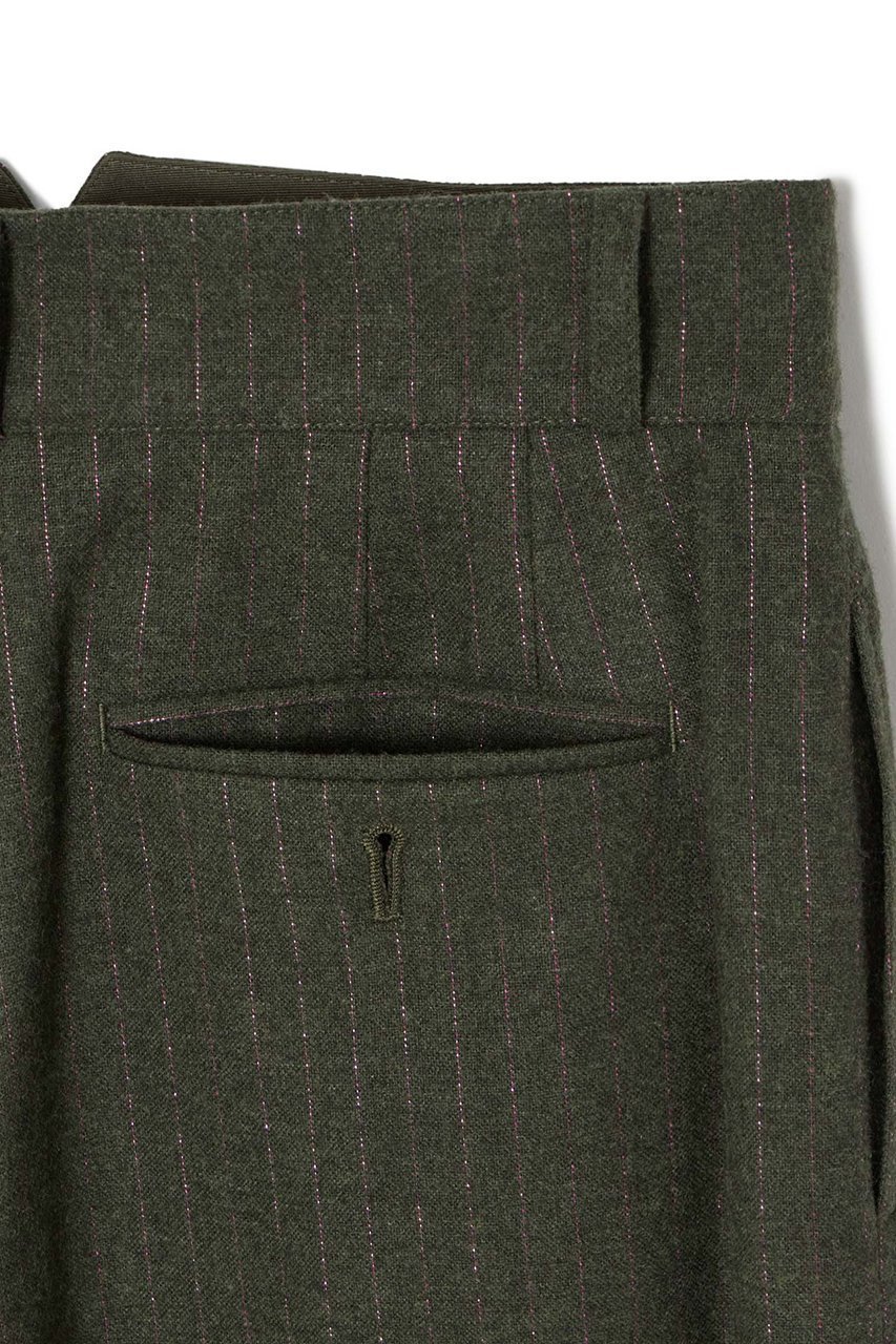 【アナイ/ANAYI】のラメストライプパンツ 人気、トレンドファッション・服の通販 founy(ファニー) 　ファッション　Fashion　レディースファッション　Fashion for Women　パンツ　Pants & Trousers　おすすめ　Recommended / Our Picks　ウォーム　Warm Fabric　ストライプ　Stripe, Striped Pattern　フェミニン　Feminine, Girly　フロント　Front, Front Design　マニッシュ　Mannish, Boyish　ミックス　Mix, Mixed Style　ワイド　Wide, Wide Fit　再入荷　Restock / Back in Stock　other-4|ID: prp329100004593387 ipo3291000000035053282