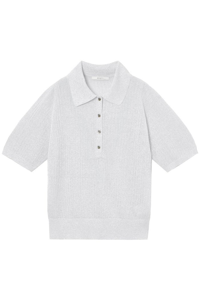 【アナイ/ANAYI】のLUREXポロプルオーバー インテリア・キッズ・メンズ・レディースファッション・服の通販 founy(ファニー) https://founy.com/ ファッション Fashion レディースファッション Fashion for Women トップス・カットソー Cut & Sew Tops ニット Knit Tops & Sweaters カジュアルプルオーバー・ニットトップス Pullovers & Knit Tops / Casual Pullovers イタリア Italy バランス Balance, Style Balance ワイド Wide, Wide Fit ワイドリブ Wide Rib, Wide Ribbed Knit 夏 Summer 秋 Autumn |ID: prp329100004593392 ipo3291000000032614832