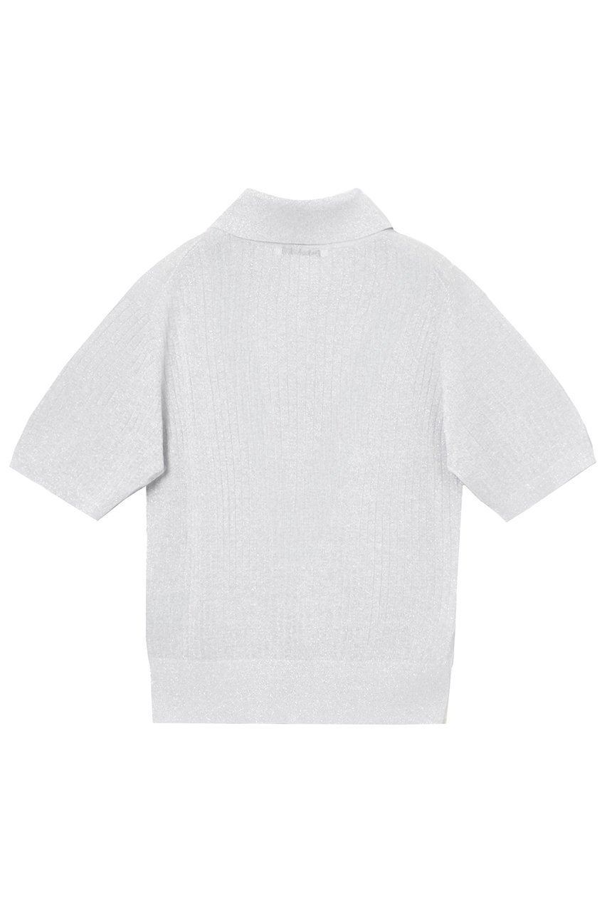 【アナイ/ANAYI】のLUREXポロプルオーバー 人気、トレンドファッション・服の通販 founy(ファニー) 　ファッション　Fashion　レディースファッション　Ladies' Fashion Online　トップス・カットソー　Tops/Tshirt　ニット　Knit Tops　プルオーバー　Pullover　イタリア　Italy　バランス　Balance　ワイド　Wide　ワイドリブ　Wide Rib　再入荷　Restock/Back In Stock/Re Arrival　夏　Summer　秋　Autumn/Fall　other-2|ID: prp329100004593392 ipo3291000000032614833