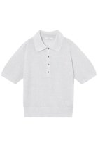【アナイ/ANAYI】のLUREXポロプルオーバー 人気、トレンドファッション・服の通販 founy(ファニー) ファッション Fashion レディースファッション Fashion for Women トップス・カットソー Cut & Sew Tops ニット Knit Tops & Sweaters カジュアルプルオーバー・ニットトップス Pullovers & Knit Tops / Casual Pullovers イタリア Italy バランス Balance, Style Balance ワイド Wide, Wide Fit ワイドリブ Wide Rib, Wide Ribbed Knit 夏 Summer 秋 Autumn thumbnail シルバー|ID: prp329100004593392 ipo3291000000036028500