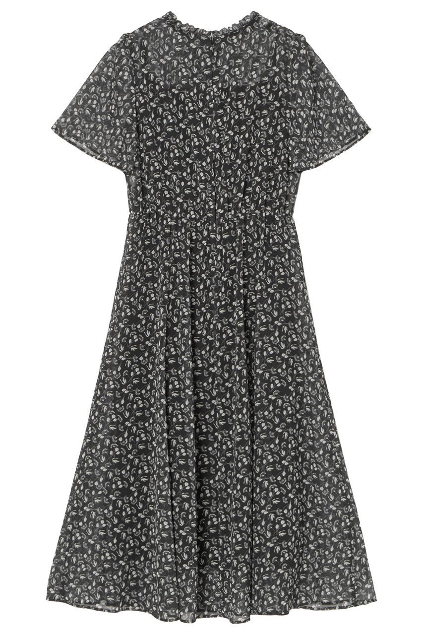 【アナイ/ANAYI】のリトルフラワープリントラッフル ワンピース 人気、トレンドファッション・服の通販 founy(ファニー) 　ファッション　Fashion　レディースファッション　Ladies' Fashion Online　ワンピース　Dress　チュニック　Tunic　イタリア　Italy　キャミソール　Camisole　シアー　Sheer　シフォン　Chiffon　ジョーゼット　Georgette　チュニック　Tunic　フェミニン　Feminine　フレア　Flare　フロント　Front　プリント　Print　ペチコート　Petticoat　モノトーン　Monotone　ラッフル　Raffle　再入荷　Restock/Back In Stock/Re Arrival　夏　Summer　other-2|ID: prp329100004593393 ipo3291000000032614838
