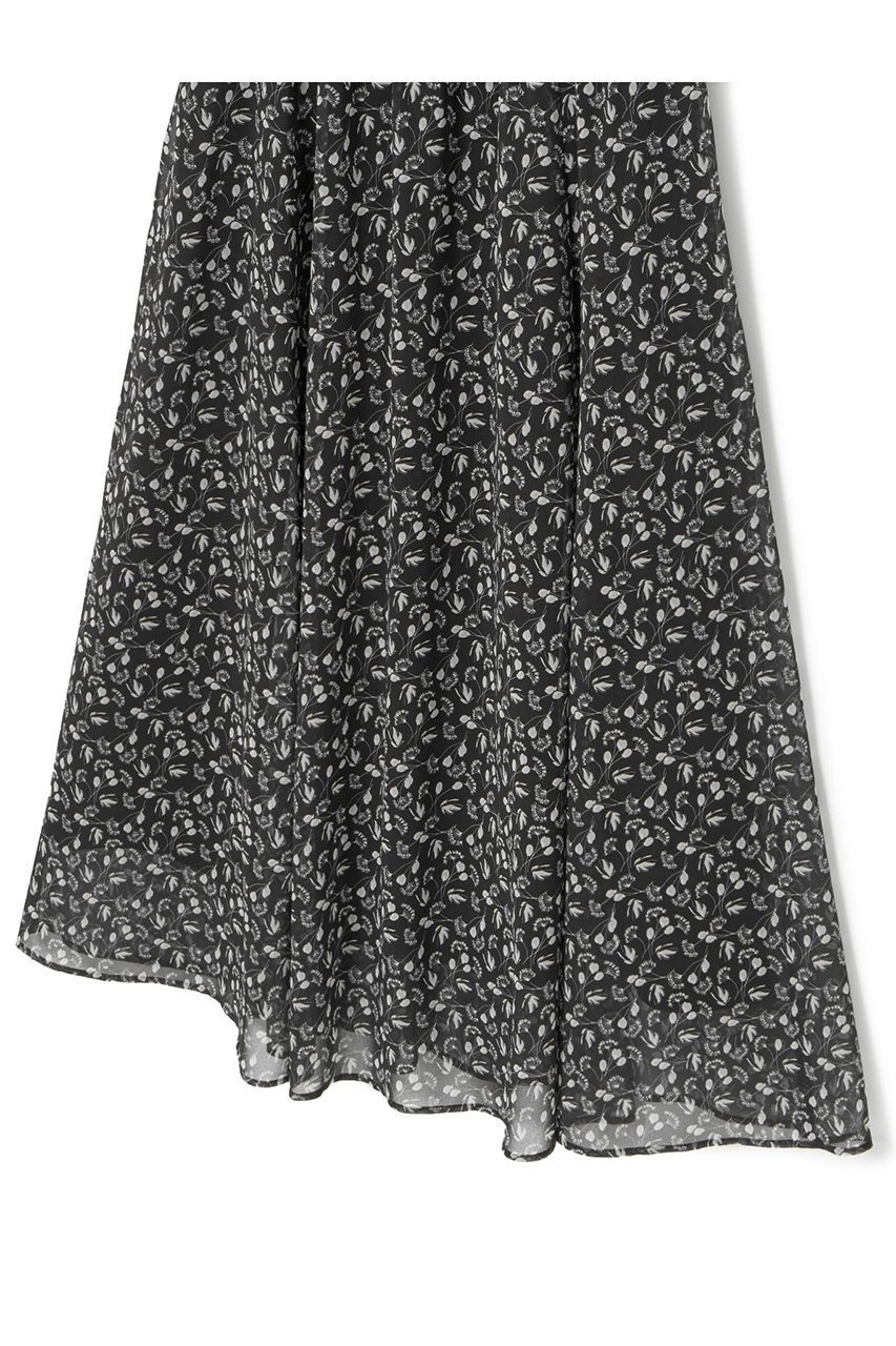 【アナイ/ANAYI】のリトルフラワープリントラッフル ワンピース 人気、トレンドファッション・服の通販 founy(ファニー) 　ファッション　Fashion　レディースファッション　Ladies' Fashion Online　ワンピース　Dress　チュニック　Tunic　イタリア　Italy　キャミソール　Camisole　シアー　Sheer　シフォン　Chiffon　ジョーゼット　Georgette　チュニック　Tunic　フェミニン　Feminine　フレア　Flare　フロント　Front　プリント　Print　ペチコート　Petticoat　モノトーン　Monotone　ラッフル　Raffle　再入荷　Restock/Back In Stock/Re Arrival　夏　Summer　other-4|ID: prp329100004593393 ipo3291000000032614840