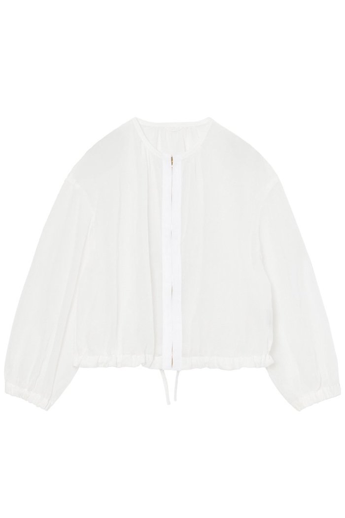 【アナイ/ANAYI】のコットンボイルシアーブルゾン インテリア・キッズ・メンズ・レディースファッション・服の通販 founy(ファニー) https://founy.com/ ファッション Fashion レディースファッション Ladies' Fashion Online アウター Coat Outerwear ジャケット Jackets ブルゾン Blouson/Jackets エレガント 上品 Elegant オーガンジー Organdy ギャザー Gather シアー Sheer ジャケット Jacket ドレス Dress ブルゾン Blouson 再入荷 Restock/Back In Stock/Re Arrival |ID: prp329100004593395 ipo3291000000032614851